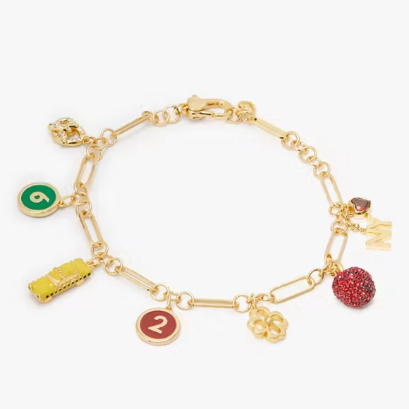 Kate Spade New York - New York Minute NYC Charm Bracelet - New with Tag - Picture 1 of 3